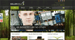 Desktop Screenshot of keller-holz.com